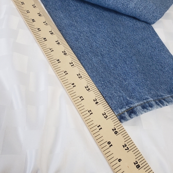 Vintage Lee Stone Wash Mom Jeans Size P8 - Picture 9 of 11